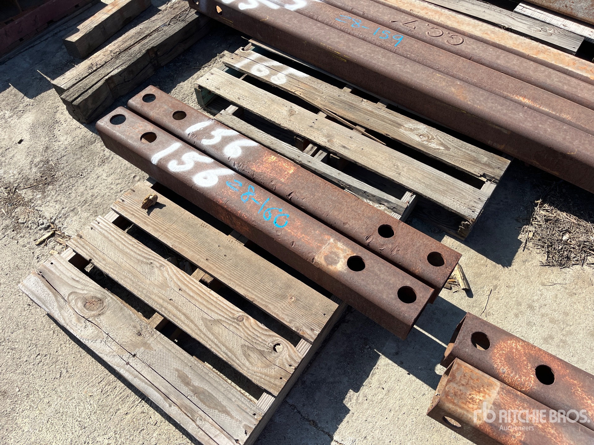 Quantity of (2) Trench Box Spreaders