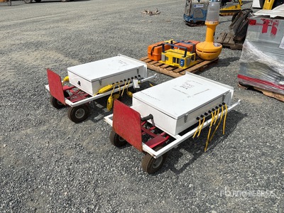 Quantity of (2) Project Built 100A Electrical Panel Cart