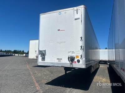 2012 Utility VS2DX 53 ft x 102 in T/A Van Trailer