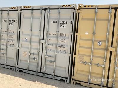 2025 40 ft High Cube Multi-Door Storage Container