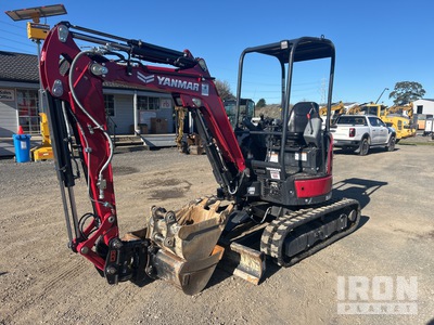 2022 Yanmar ViO25-6A Mini Excavadora