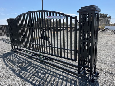 2025 Chery Industrial Gate D 20 ft x 7 ft 6 in Steel Driveway Gate (Unused)