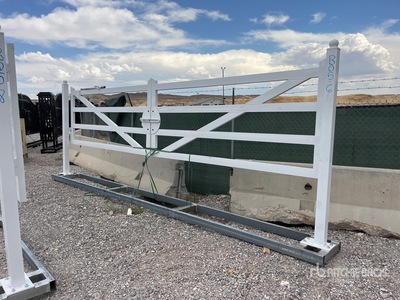 2025 Chery Industrial 20 ft x 7 ft Steel Bi-Parting Portail d'entrée (Unused)