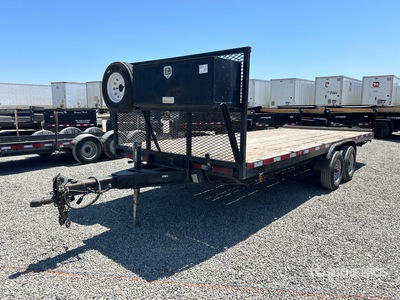 20 ft T/A Flatbed Trailer