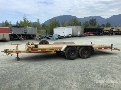 20 ft T/A مقطورة معدات