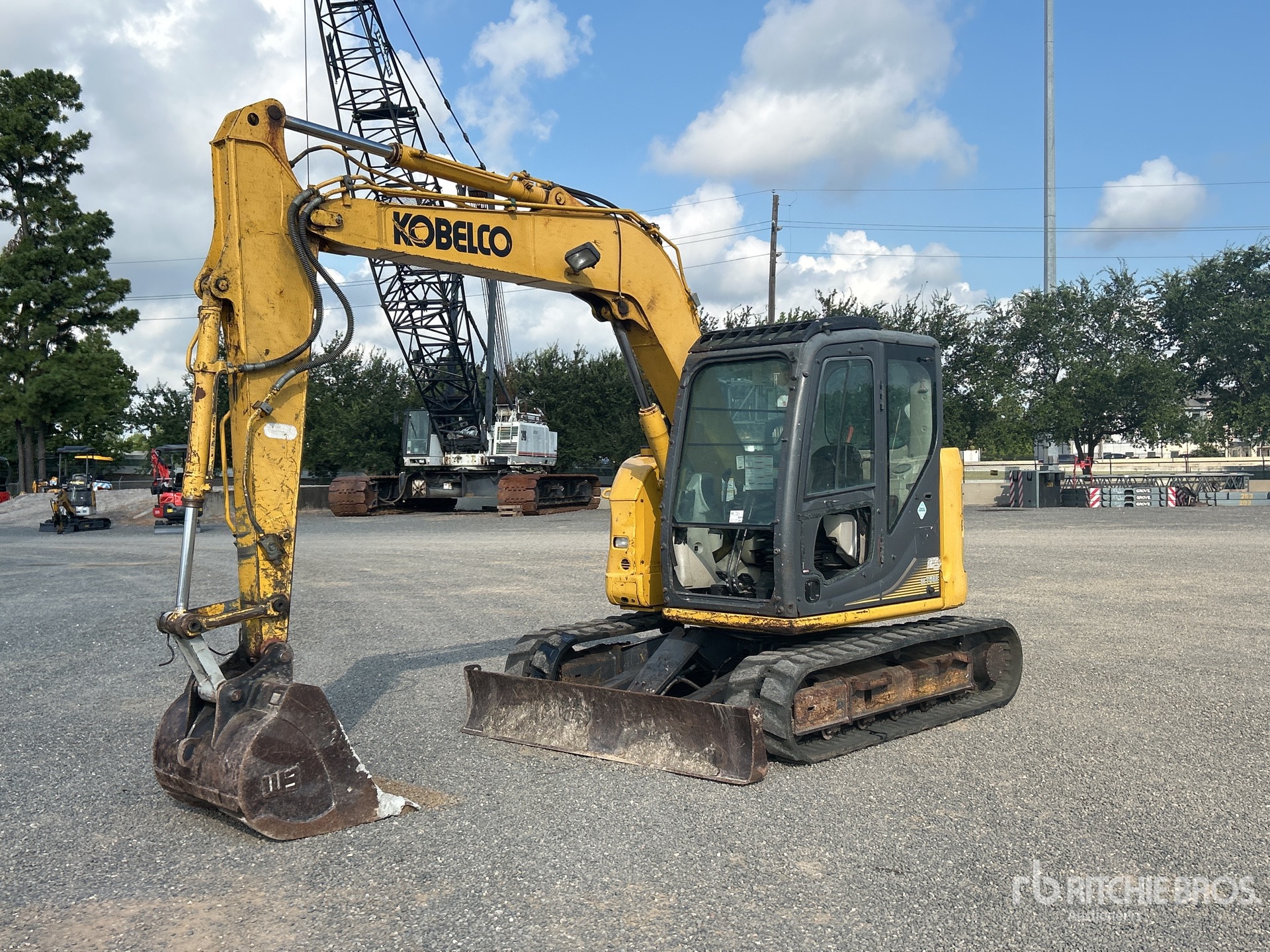 Kobelco SK75 Tracked Excavator