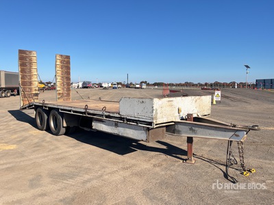 Custom Built 7.5 m Bogie/A Plant Trailer