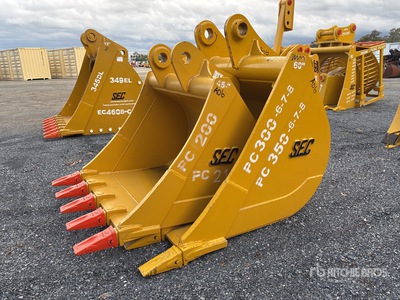 SEC 1720 mm Q/C Excavator Bucket - Fits 30 - 35 Ton (Unused)