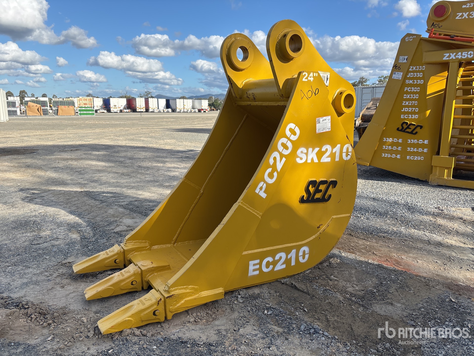 SEC Digging Benna per escavatore - Fits 20 - 24 Ton (Unused)