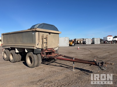 1992 Hamelex 5.2 m Super Dog End Dump Trailer