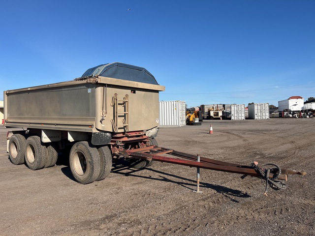 1992 Hamelex 5.2 m Super Dog Tipping Trailer