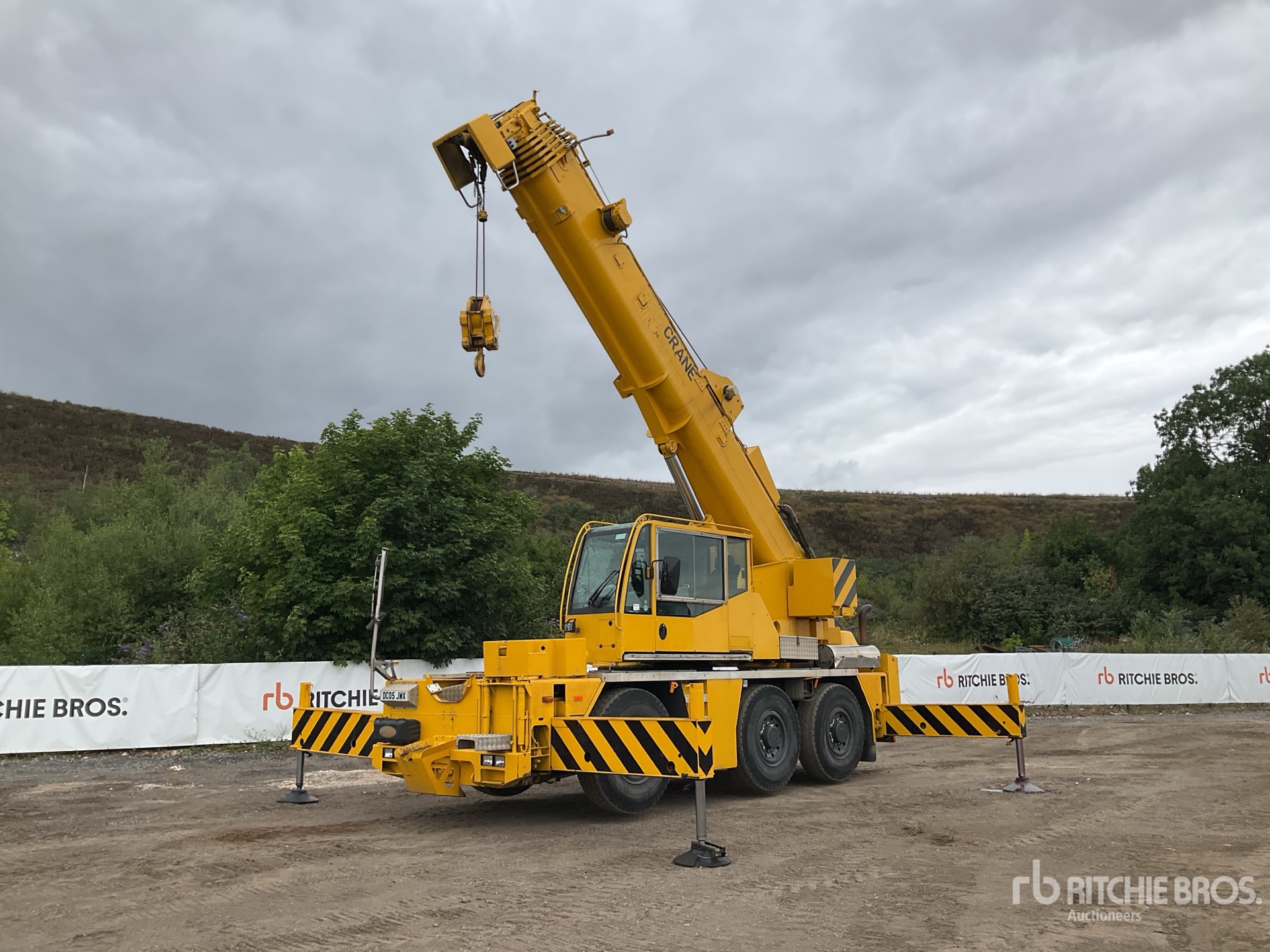 2005 Terex Demag AC55 6x6x6 Grue mobile
