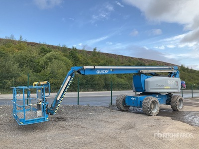 2017 Genie Z-80/60 4WD Diesel Articulating Boom Lift