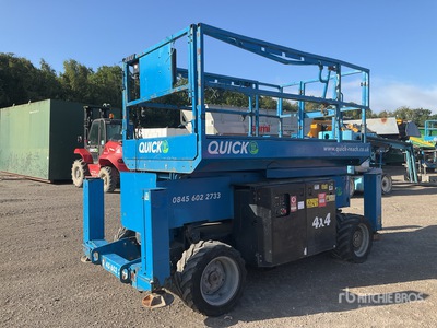 2014 Genie GS2669RT 4x4 Diesel Scissor Lift