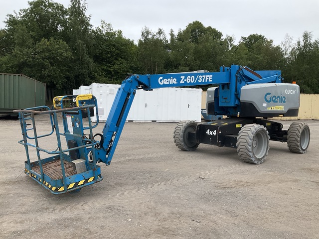 2019 Genie Z60/37 4WD Hybrid Articulating Boom Lift 2019 Genie Z60/37 4WD Hybrid Articulating Boom Lift