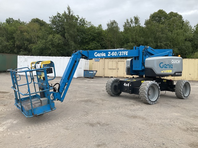 2019 Genie Z60/37 4WD Hybrid Articulating Boom Lift 2019 Genie Z60/37 4WD Hybrid Articulating Boom Lift
