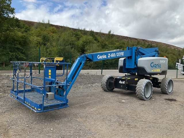 2019 Genie Z60/37 4WD Hybrid Articulating Boom Lift 2019 Genie Z60/37 4WD Hybrid Articulating Boom Lift