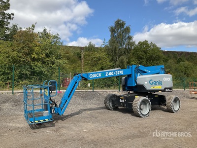 2016 Genie Z60/37 4WD Hybrid Articulating Boom Lift