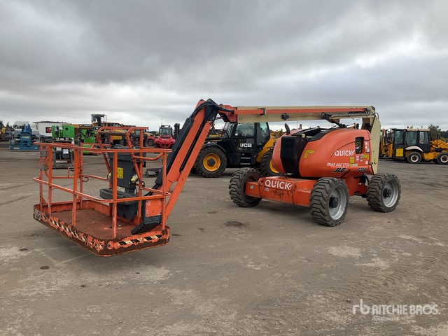 Inopratable 2016 JLG 600AJ 4WD Diesel Articulating Boom Lift (Inoperable) | Ritchie ...