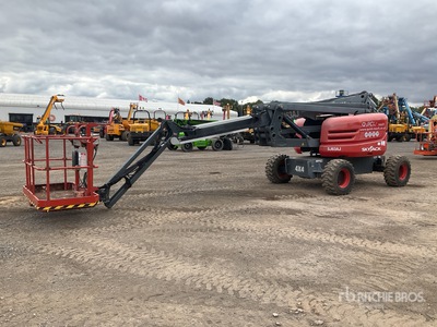 2016 Skyjack SJ63J 4WD Diesel Articulating Boom Lift