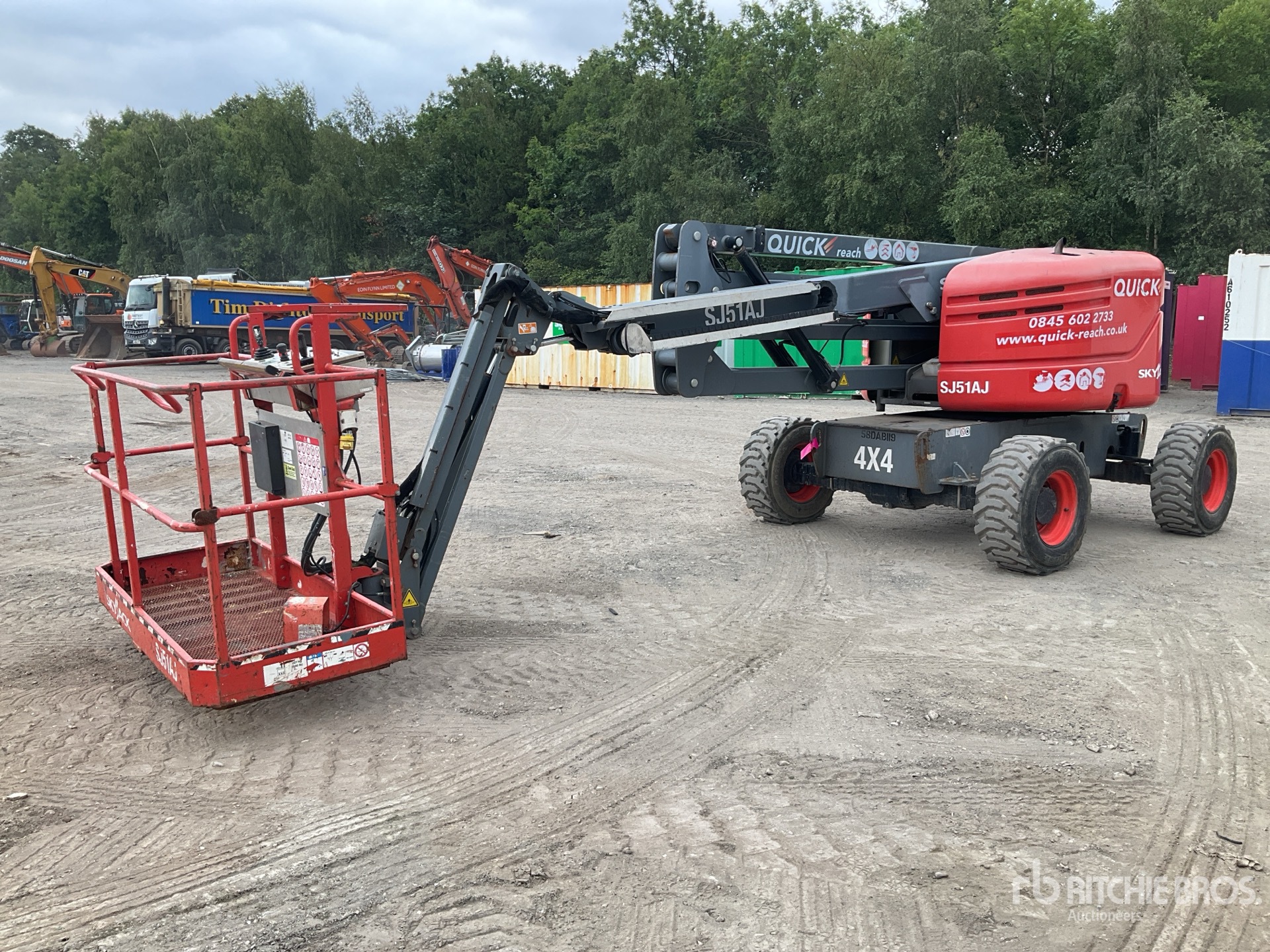 2016 Skyjack SJ51AJ 4WD Diesel Nacelle Articulée