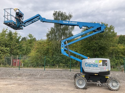 2020 Genie Z45XC 4WD Diesel Articulating Boom Lift