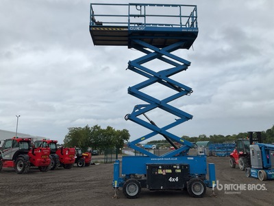 2017 Genie GS-4069 4x4 Diesel Scissor Lift