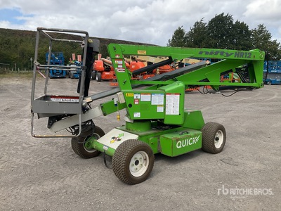 2017 Nifty HR12ÇNDE 2WD Hybrid Articulating Boom Lift (Inoperable)
