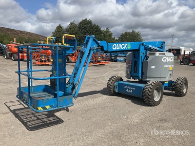 2019 Genie Z34 4WD Diesel Articulating Boom Lift