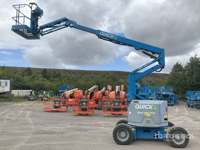 2019 Genie Z34-22IC 4WD Diesel Diesel Boom 12MTR artic Articulating Boom Lift