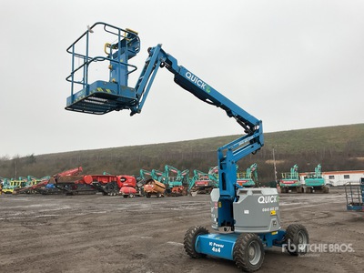 2019 Genie Z34 4WD Diesel Vertical Articulating Boom Lift
