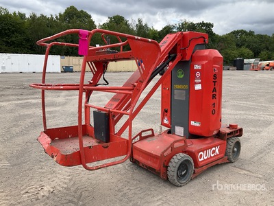 2016 Haulotte STAR 10 Electric 10 MTR Electric Mast Boom Gelenkarbeitsbühne (Inoperable)