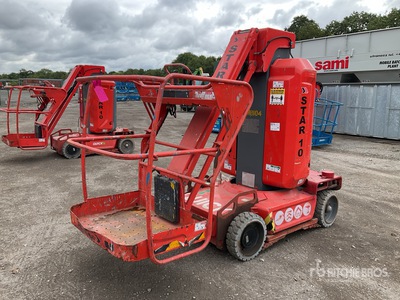 2015 Haulotte STAR 10 10 MTR Electric Mast Boom Articulating Boom Lift (Inoperable)