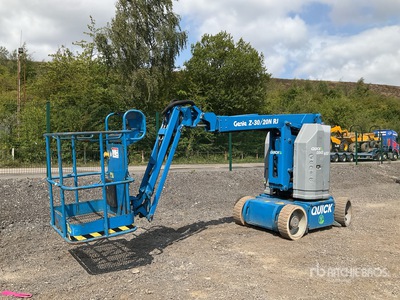 2016 Genie Z30N 2WD Electric Articulating Boom Lift