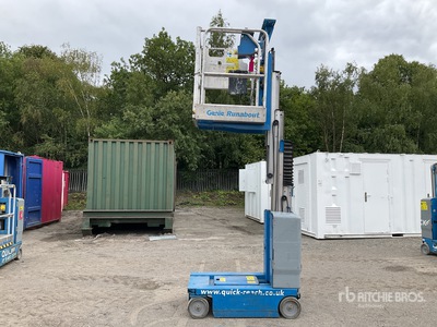 2016 Genie GR15 Electric Vertical Masts Electric 7 MTR Articulating Boom Lift