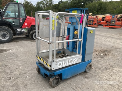 2016 Genie GR15 Vertical Masts Electric 7 MTR Articulating Boom Lift (Inoperable)