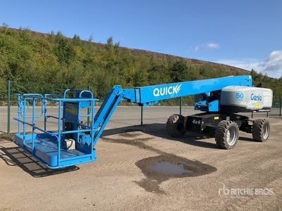 2016 Genie S-65 4WD Diesel Articulating Boom Lift