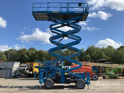 2019 Genie GS-5390 4x4 Diesel Diesel Scissor Lift 17 MTR Elevador de tijera