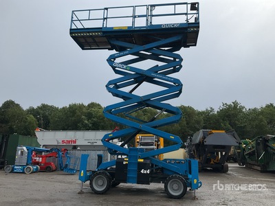 2019 Genie GS-5390 4x4 Diesel Diesel Scissor Lift 17 MTR Elevador de tijera