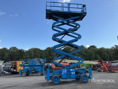 2016 Genie GS-5390 4x4 Diesel Scissor Lift
