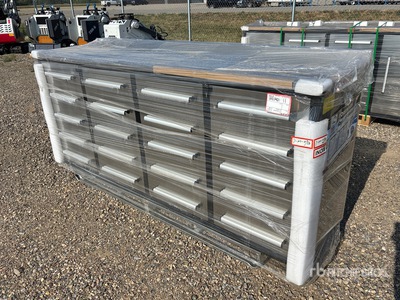 2025 Suihe NWB-20DS -7 7 ft 20-Drawer Workbench (Unused)