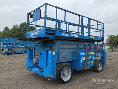 2007 Genie GS5390 4x4 Diesel Elevador de tijera