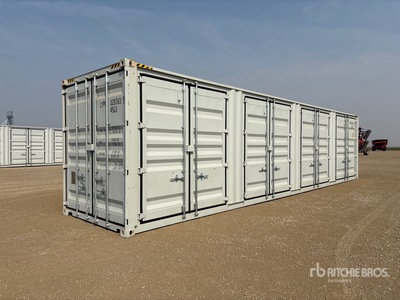 2025 40 ft High Cube Multi-Door Storage Container