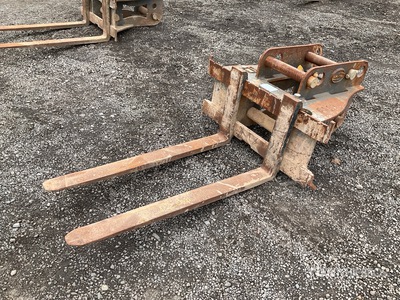 Strickland 1200 mm Q/C Excavator Forks Attacco per escavatore