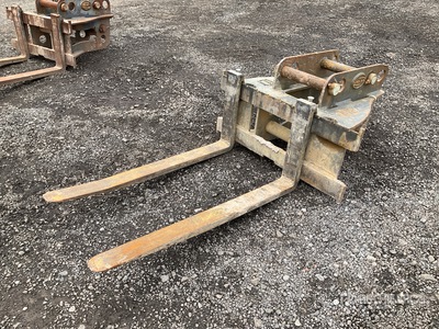 Strickland 1200 mm Q/C Excavator Forks Attacco per escavatore