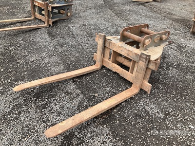 Strickland 1200 mm Q/C Excavator Forks Attacco per escavatore