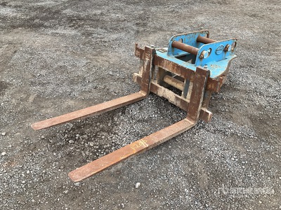 Strickland 1200 mm Q/C Excavator Forks Attacco per escavatore