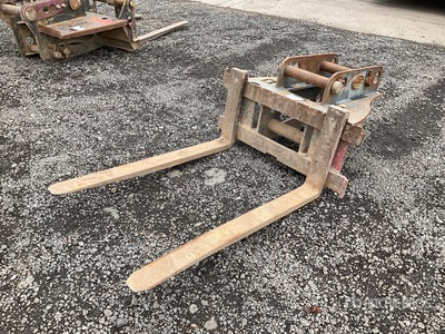 1200 mm Q/C Excavator Forks Attacco per escavatore