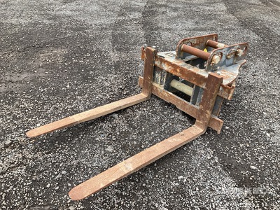 Strickland 1200 mm Q/C Excavator Forks Attacco per escavatore