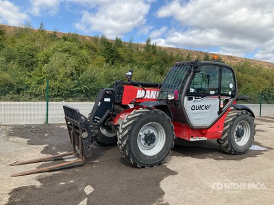 2017 Manitou MT932 Diesel Telehandler 9 MTR + Side Shift Ładowarka teleskopowa